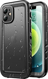 SPORTLINK iPhone 12 mini �p �h���P�[�X iPhone 12 mini �P�[�X �h�� IP68�h���K�i�擾 �h�� �h�o �ϏՌ� �ČRMIL�K�i iPhone 12 mini �t���J�o�[ 360°�S�ʕی� QI�[�d �t�F�C�XID �F�ؑΉ� ����֗� �����^ �E��
