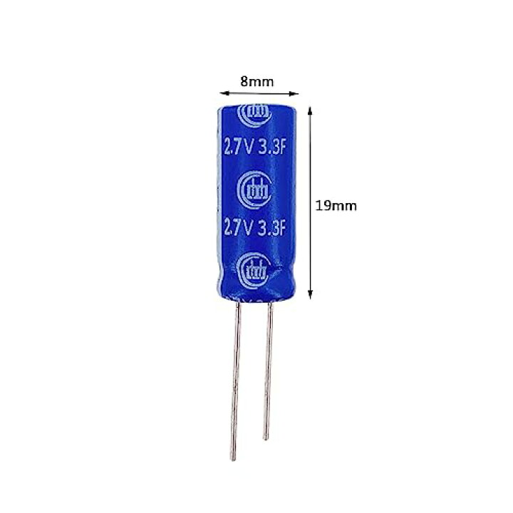 楽天市場】PENGLIN 10個 スーパーファラッドコンデンサ 2.7V 3.3F 