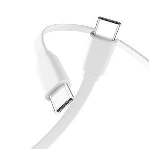 USB C Type C to Type C ケーブル 1m 1本セット LpoieJun【PD超高速充電/3A 60W急速充電 】平型デザイン USB C to C ケーブル 高耐久TPE素材 高速データ転送MacBook、Galaxy、Sony、Pixel などType-c機種と互換性があ