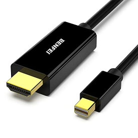 BENFEI Mini DisplayPort - HDMI ケーブル、0.9m Mini DP - HDMI ケーブル (Thunderbolt 互換) MacBook Air/Pro、Surface Pro/Dock、モニター、プロジェクター用……