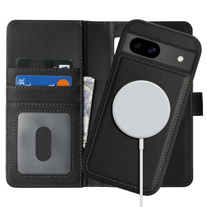 Havaya Google Pixel 8a P[X 蒠^ MagSafe Ή sNZ8a P[X J[h[ }OZ[tΉP[X ϏՌ Sʕی tFCNU[ y2in1zX^h@\ C X[dΉ-ubN