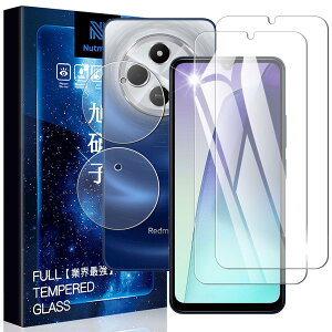 Nutmeg �Ή� Xiaomi Redmi 14c �p�� �K���X�t�B�����i2���j�{�����Y�t�B�����i2���j�y���Ɏq�f�ސ� �d�x9H�z �V���I�~ ���b�h�~�[ 14c �p�� �ی�t�B���� �����K���X �����ߗ� ��U�h�~ �w��h�~ ��