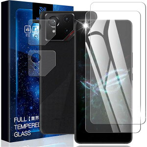 Nutmeg �Ή� ASUS ROG Phone 9 �p�� �K���X�t�B�����i2���j�{AASUS ROG Phone 9/9 Pro �p�� �J�����t�B�����i2���j�y���Ɏq�f�ސ��zASUS ROG Phone 9 Pro �p�� �t�B���� �d�x9H ROG �t�H�� 9 �p�� �ی�t�B���� ����