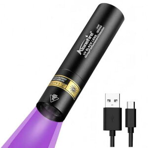 Alonefire SV95 3W O ubNCg  ^ UV LED Cg g365nm USB[d AjTLXCg Ebh ybgAo XR[sI Ӓ ^ Wp dAL^ہAނAz 
