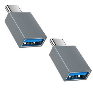 USB Type-C ϊA_v^ USB ^CvC (IX) To USB 3.1iXj ϊ [ }[dEOTGΉ/10Gbps f[^]] typec usb3.1 ϊA_v^[ MacBook Pro MacBook Air iPad Pro Ȃǃ^Cvc@Ή (O[E2