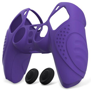 eXtremeRate PlayVital ps5�R���g���[���[�ɓK�p����J�o�[�Aps5�R���g���[���[�Ή��p�ی�J�o�[�A�X�e�B�b�N�L���b�v�t���y�K�[�f�B�A���G�f�B�V����-�p�[�v���z