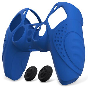 eXtremeRate PlayVital ps5�R���g���[���[�ɓK�p����J�o�[�Aps5�R���g���[���[�Ή��p�ی�J�o�[�A�X�e�B�b�N�L���b�v�t���y�K�[�f�B�A���G�f�B�V����-�u���[�z
