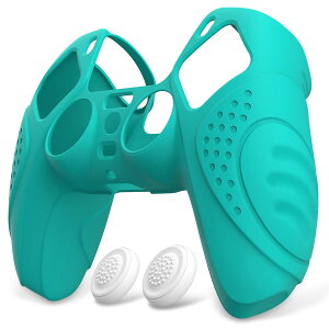 eXtremeRate PlayVital ps5�R���g���[���[�ɓK�p����J�o�[�Aps5�R���g���[���[�Ή��p�ی�J�o�[�A�X�e�B�b�N�L���b�v�t���y�K�[�f�B�A���G�f�B�V����-�A�N�A�O���[���z