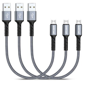 GHNTJAP }CN USB P[u 0.3M y3{Zbgz Micro USB P[u [d USB2.0f[^] Android[dP[u AhCh[dR[h Aquos/Sony XperiaAsus/Galaxy/Kindle @Ή iCґg