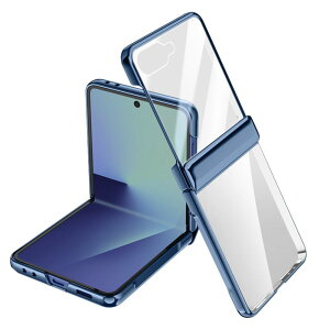 OURJOY Galaxy Z Flip7 P[X NA ol^qWی Samsung MNV[ztbv7 / SC-55F / SCG35 P[X dCbLop[ Jo[ ̌^KXtB  ϏՌ ی  C