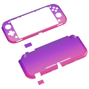 eXtremeRate PlayVital Switch Lite�ɑΉ��p�J�X�^���J�o�[�ASwitch Lite�ɑΉ��p�ی�J�o�[�i�n�[�h�j�\�X�N���[���ی�t�B����*1�t���y�N���A�p�[�v�����[�Y���b�h�z