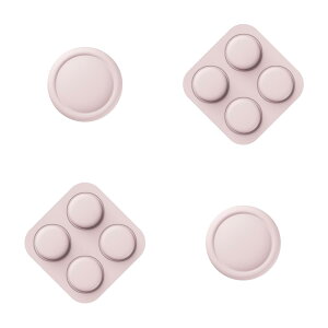 PlayVital Nintendo Switch 2�p �V���R���{�^���J�o�[&�T���O���b�v�Z�b�g ? Joy-Con2�Ή� ABXY������{�^���L���b�v2�� & �X�e�B�b�N�L���b�v2��?�y�s���N�z