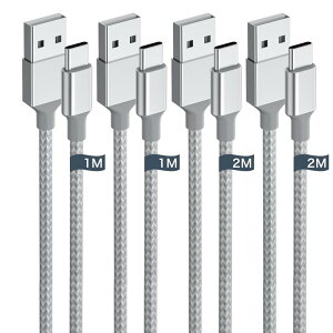 usb c P[uy1m+1m+2m+2m 4{z^Cvc P[u USB Type C P[u 3A}[d QC3.0Ή }[d [dP[u Type-c P[u PDΉ iC҂ fh~iPhone 16/15 Samsung/Note/Huawei Sony Xperia Nint