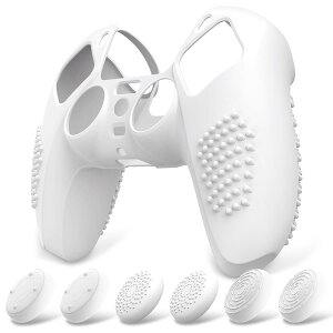 eXtremeRate PlayVital ps5�R���g���[���[�ɑΉ��p�ی�J�o�[�A����~�߃V���R���X�L���P�[�X�J�o�[�Aps5�R���g���[���[�Ή��p�l�ԍH�w�Ɋ�Â����\�t�g���o�[�A�ی�P�[�X�e�w�X�e�B�b�N�L���b