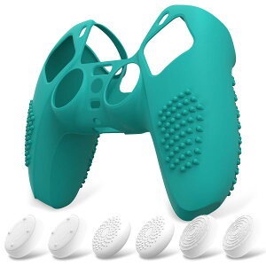 eXtremeRate PlayVital ps5�R���g���[���[�ɑΉ��p�ی�J�o�[�A����~�߃V���R���X�L���P�[�X�J�o�[�Aps5�R���g���[���[�Ή��p�l�ԍH�w�Ɋ�Â����\�t�g���o�[�A�ی�P�[�X�e�w�X�e�B�b�N�L���b