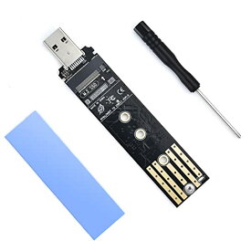 ELUTENG M.2 SSD USB 変換 SATA NVME両対応 USB3.1 10Gbps m.2 sata 変換 RTL9210B高性能チップ M.2 NVME USBアダプター M key/B+M key アルミ 2230/2242/2260/2280 SSD対応 USB A エンクロージャ