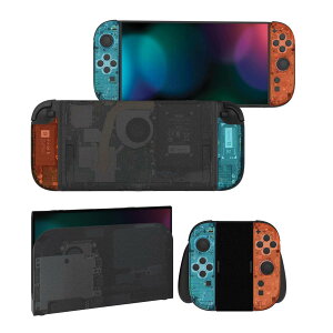 PlayVital Nintendo Switch 2�i20 25�j�{�́EJoycon�Ή� �t���Z�b�g�ی�X�e�b �J�[�V�[�� 2�Z�b�g �J�X�^�}�C�Y�p�r�j�[���X�e�b �J�[ �h�b�N���O���b�v�X�V�[���t���y�e�B�A�_�E�� �u���[���I�����W