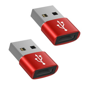 USB Type-C ϊA_v^ USB ^CvC iXj To USB 2.0iIXj ϊ [ QC3.0 }[dEf[^]] Windows 10 / Mac OS MacBook iPad Pro iPhone 13/12/11 Pro MaxȂǂɑΉ (2ZbgEbh)