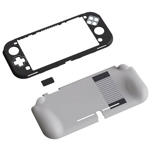 PlayVital ZealProtect Nintendo Switch Lite�ɑΉ��p�ی�V�F���ASwitch Lite�ɑΉ��p�l�ԍH�w�Ɋ�Â����f�U�C�������n�[�h�V�F���A�W���C�R���̃V�F�����O���X�t�B�������T�����C�J�o�[���{�^���L��