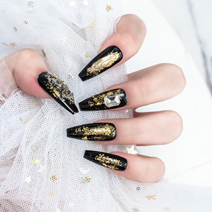 楽天市場】Sun&Beam Nails 手作り ネイルチップ ミディアム ロング  