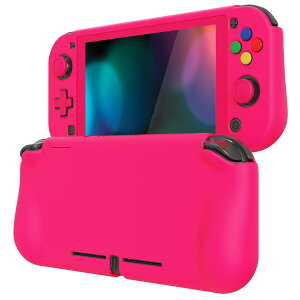 PlayVital ZealProtect Nintendo Switch Lite�ɑΉ��p�ی�V�F���ASwitch Lite�ɑΉ��p�l�ԍH�w�Ɋ�Â����f�U�C�������n�[�h�V�F���A�V�F�����O���X�t�B�������T�����C�J�o�[���{�^���L���b�v�͕t����