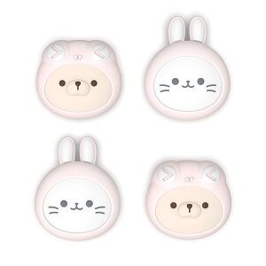 PlayVital Switch 2 �Ή� �e�w�O���b�v�L���b�v 4�Z�b�g ? �X�C�b�`2�Ή����킢���V���R�����X�e�B�b�N�J�o�[ Joycon2�p �ϋv������ �y�E�T�M�̒��� ��ݔL��J�G���̒��� ��݌��z