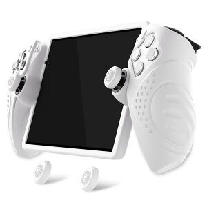 PlayVital PS Portal�Ή��ی�J�o�[ PS�|�[�^���Ή��V���R���P�[�X �X�e�B�b�N�J�o�[�t�� ����~�߃O���b�v �Ռ��z�� �����[�g�v���C���[�Ή�|�K�[�f�B�A���G�f�B�V����-�z���C�g