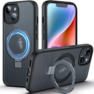 DASFOND iPhone 14 p P[X iPhone13 P[X [MagSafe Ή] ČRMILKi̗h~CrWuOLbNX^h }bg dbP[X Jo[ iPhone 14/13 6.1 C` ubN