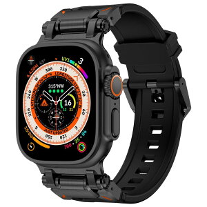 BinGeLi Rp`u Apple Watch oh 49mm 45mm 44mm 42mm AbvEHb` X|[c oh TPU p xg ϏՌ h hY Watch Ultra2/Ultra Series 9 8 SE2 7 6 SE 5 4 3 2 1ɑΉ(ubN)