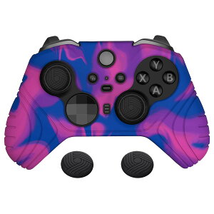PlayVital Xbox Elite Wireless Controller Series 2 Core�ɑΉ��p�ی�J�o�[�A�\�t�g���o�[�X�L����T���X�e�B�b�N�L���b�v�J�o�[�t���y�s���N���p�[�v�����u���[�z