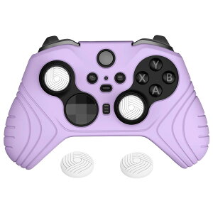PlayVital Xbox Elite Wireless Controller Series 2 Core�ɑΉ��p�ی�J�o�[�A�\�t�g���o�[�X�L����T���X�e�B�b�N�L���b�v�J�o�[�t���y���[�u�p�[�v��