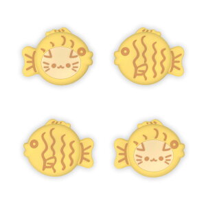 PlayVital Switch 2 �Ή� �e�w�O���b�v�L���b�v 4�Z�b�g ? ���킢���V���R�����X�e�B�b�N�J�o�[ Joycon�p �ϋv������ �y��Ă��⋛�̒��� ��ݔL�z