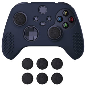 eXtremeRate PlayVital 3D Studded��Xbox Series X/S�R���g���[���[�ɑΉ��p�A���`�X���b�v�V���R�[���J�o�[�X�L���A�����e�w�O���b�v�L���b�v6�t���AXbox Core���C�� ���X�R���g���[���Ή��p�\�t�g���o