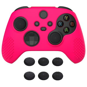 eXtremeRate PlayVital 3D Studded��Xbox Series X/S�R���g���[���[�ɑΉ��p�A���`�X���b�v�V���R�[���J�o�[�X�L���A�����e�w�O���b�v�L���b�v6�t���AXbox Core���C�� ���X�R���g���[���Ή��p�\�t�g���o