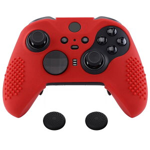 eXtremeRate PlayVital Xbox One Elite Series 2�R���g���[���[�Ή��p�\�t�g����~�߃V���R���J�o�[�AXbox Elite Series 2 Core �R���g���[���[�Ή��p�̃J�X�^���v���e�N�e�B�u�P�[�X�T���O���b�v�t���y���b�h