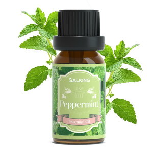 SALKING yp[~g  10ml A}IC nbJn GbZVIC VR 100% sA 悯 IC bNX/A}fBt[U[//v[g ɂœK Peppermint Essential Oil