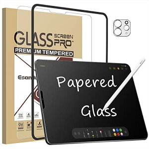 Esanik iPad Pro 12.9 (2022 6 / 2021 5 / 2020 4 / 2018 3) p یtB ̂悤ȕ`Sn CXgp UU ϏՌ 9Hdx ˖h~ wh~ JYtBt