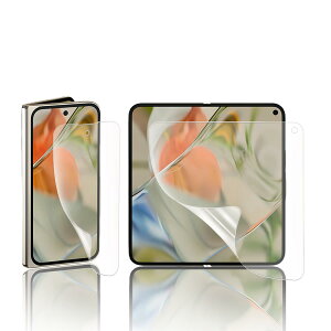 VEVEN Google Pixel 9 Pro Fold �t�B���� TPU�f�� [�A���`�O���A�t�B����] Google Pixel 9 Pro Fold �ی�t�B ���� ��������/�C�A�Ȃ�/�w��h�~/�X�N���b�`�h�~/�����ɂ��� google pixel 9 pro fold �t�B ����[TPU�f