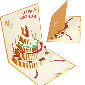 o[Xf[J[h aJ[h  l |bvAbvo[Xf[J[h  3D birthday card O[eBOJ[h яo t (E)