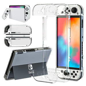 YFFSFDC Switch L@el Jo[ switch oled P[X NA Jo[ ̎݌v EȒP Sʕی h~ ϏՌ wh~ ΂݂Ȃ  y XCb`P[XL@elΉ