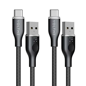 y2{ZbgzVOLTME USB Type C P[u ϋviC USB-C 2.0 P[u Quick Charge 3.0/2.0Ή 56KWX^ f[^] }[d ^Cvc P[u Xperia XZ XZ2A S9 S8ALG G5 G6 V20Ή ubN