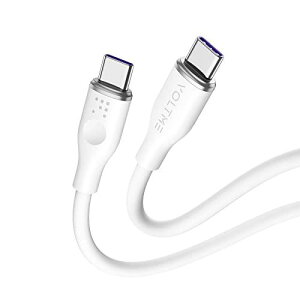 USB Type C P[u VOLTME 100W PDΉ }[d ϋv usb P[u VRfލ̗p ܂Ȃ fh~ Macbook Pro/Air iPad m[gp\R Galaxy Google Pixel Android(AhCh) eΉ USB-C & USB-C