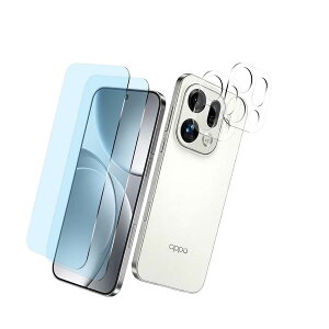 �Ή� OPPO Find X9 Pro �K���X�t�B���� + OPPO Find X9 Pro �J�����t�B���� ���͂�ی� �ڂ̔��y�� �\��t���ȒP �����z�� �C�A �h�~��U�h�~ �t���ی� �V�[�g�Ռ��z�� ������ �w��h�~ �����^�b�`��