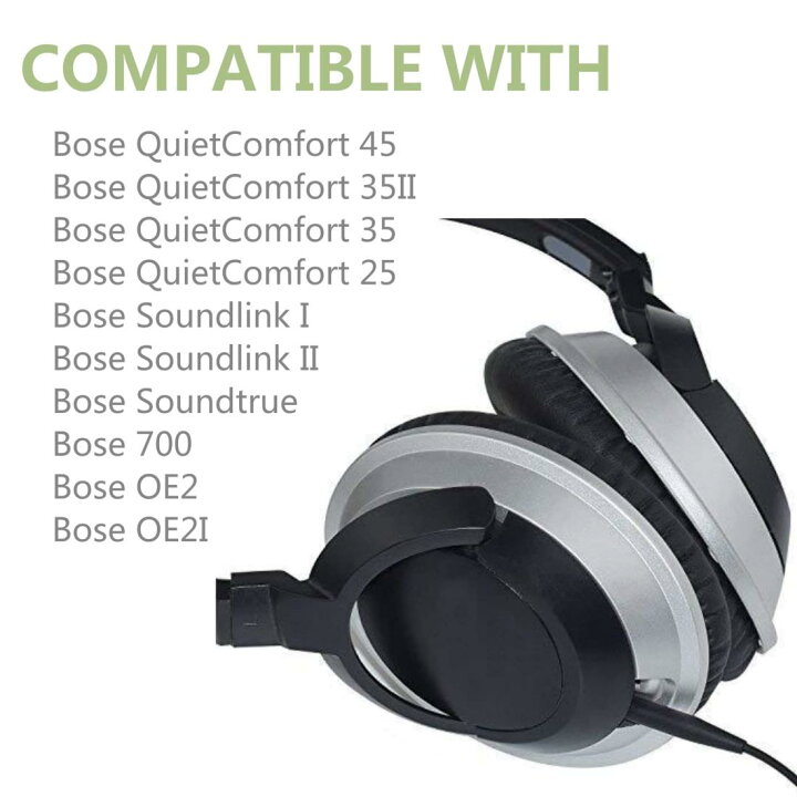 Replacement Audio Cable For Bose Headphones - 4.6ft Cable Compatible With QC35, NC700, QC45 & More