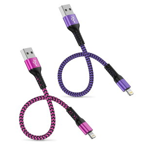 iPhone[dP[u 0.3M Z CgjOP[u 2{Zbg MFIF Lightning R[h 2.4A }[df[^] Haoano USB ACtH [dR[h 30CM ϋviC iPhone14/13/12/11/SE/SE2/SE3/