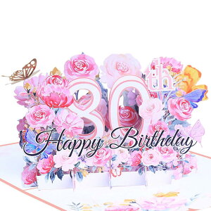 80 o[Xf[J[h 3D |bvAbvo[Xf[J[h a  J[h ⃁bZ[WJ[ht nbs[o[Xf[J[h HAPPY BIRTHDAY MtggJ[h jJ[h O[eB