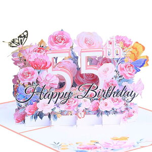 55 o[Xf[J[h 3D |bvAbvo[Xf[J[h a  J[h ⃁bZ[WJ[ht nbs[o[Xf[J[h HAPPY BIRTHDAY MtgJ@[h jJ[h O[eB