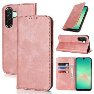 Galaxy A26 5g �P�[�X �蒠�^ �X�}�z�P�[�X �T���X�� �M�����N�V�[a26 �J�o�[ �蒠�^ �J�[�h�X���b�g�A�L�b�N�X�^���h ���U�[(���[�Y�S�[���h)
