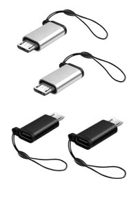 YFFSFDC }CNUSBϊA_v^[ ^CvC Micro USB ϊA_v^ 4 Type C X to Micro USB IX ϊRlN^ [dƃf[^] GalaxyANexusAXperiaAHUAWEIMicro USBݔΉ Xgbvt 