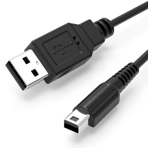 3DS �[�d�� �[�d�P�[�u�� USB�d���R�[�h 1.2m New3DS New3DSLL 3DS 3DSLL i2DS DSi DSiLL 2DS�ȂǗp �ϋv������